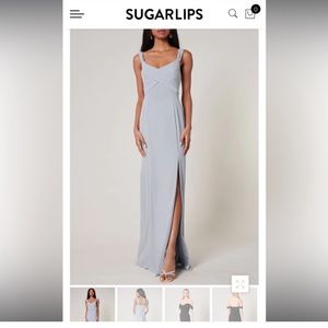 NWT SUGARLIPS Cherish Semi Sweetheart Convertibke Dress